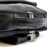 Мужской рюкзак большого размера из натуральной кожи черного окраса TARWA (19928) - 6