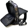 Мужской рюкзак большого размера из натуральной кожи черного окраса TARWA (19928) - 10