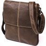 Повседневная мужская наплечная сумка с клапаном VINTAGE STYLE (14849) - 1
