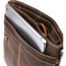 Повседневная мужская наплечная сумка с клапаном VINTAGE STYLE (14849) - 7