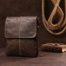 Повседневная мужская наплечная сумка с клапаном VINTAGE STYLE (14849) - 10