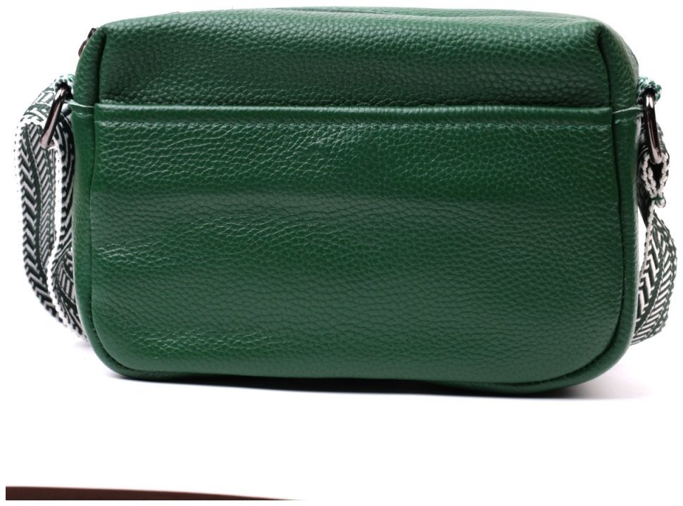 Женская сумка из натуральной кожи Vintage 22603 Зеленая modnotak фото №6