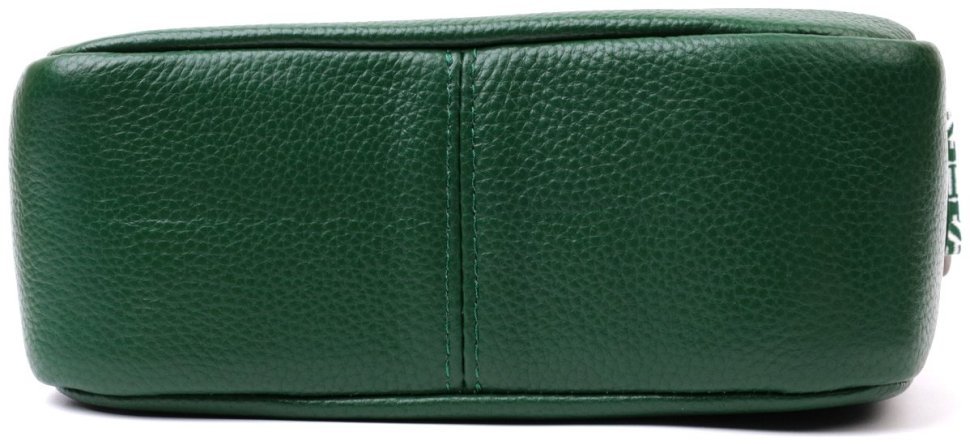 Женская сумка из натуральной кожи Vintage 22603 Зеленая modnotak фото №7