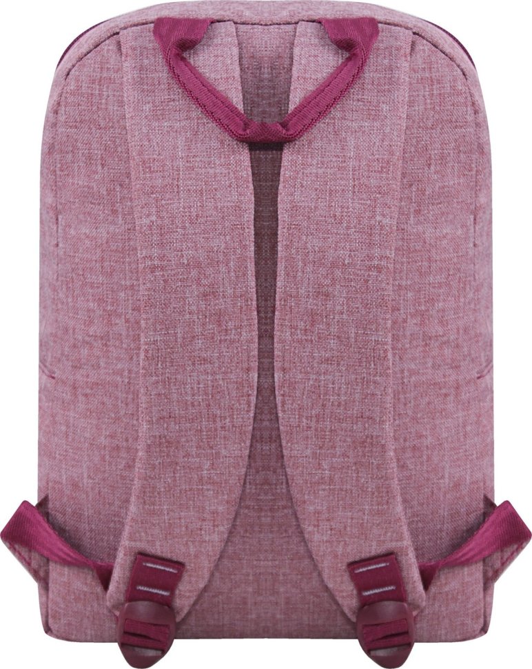 Молодежный рюкзак из текстиля бордового цвета Bagland (52747)