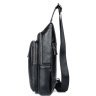 Сумка-рюкзак через плечо из натуральной кожи с выраженной фактурой Vintage (14974) - 2