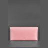Вместительный розовый тревел-кейс из гладкой кожи BlankNote Journey (12901) - 4