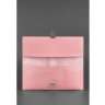 Вместительный розовый тревел-кейс из гладкой кожи BlankNote Journey (12901) - 5