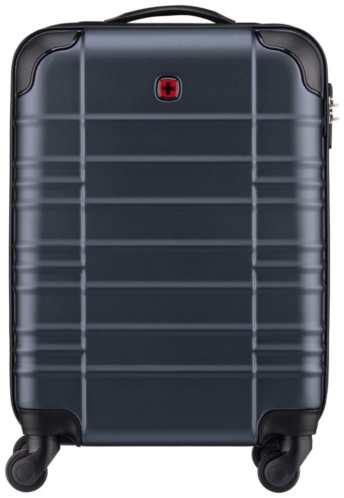Валіза Wenger, Amplar, мала, пластик, 4 колеса, синя modnotak фото №5