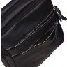 Классическая мужская сумка-планшет черного цвета на две змейки Borsa Leather (21907) - 8