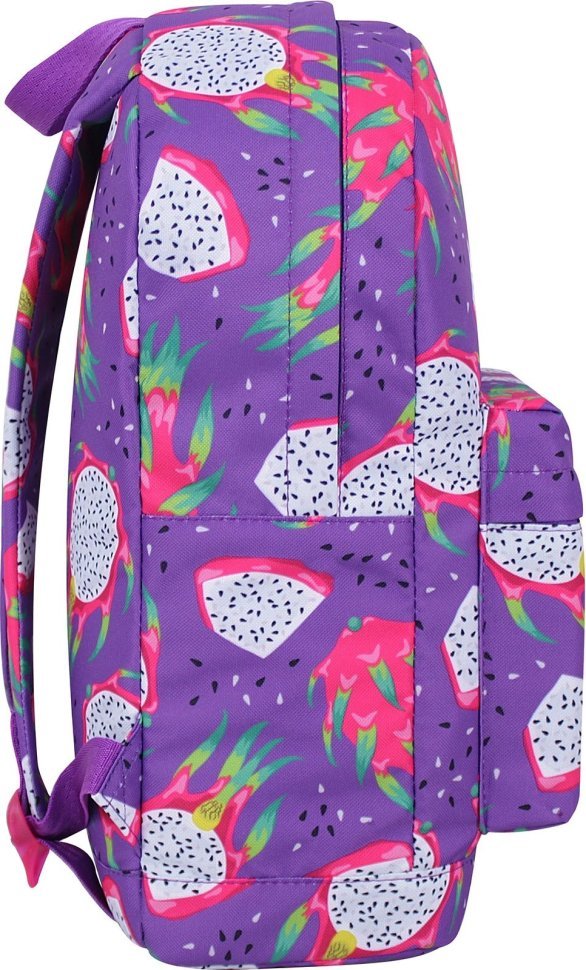 Яркий женский текстильный рюкзак для города с дизайнерским принтом Bagland (54047)