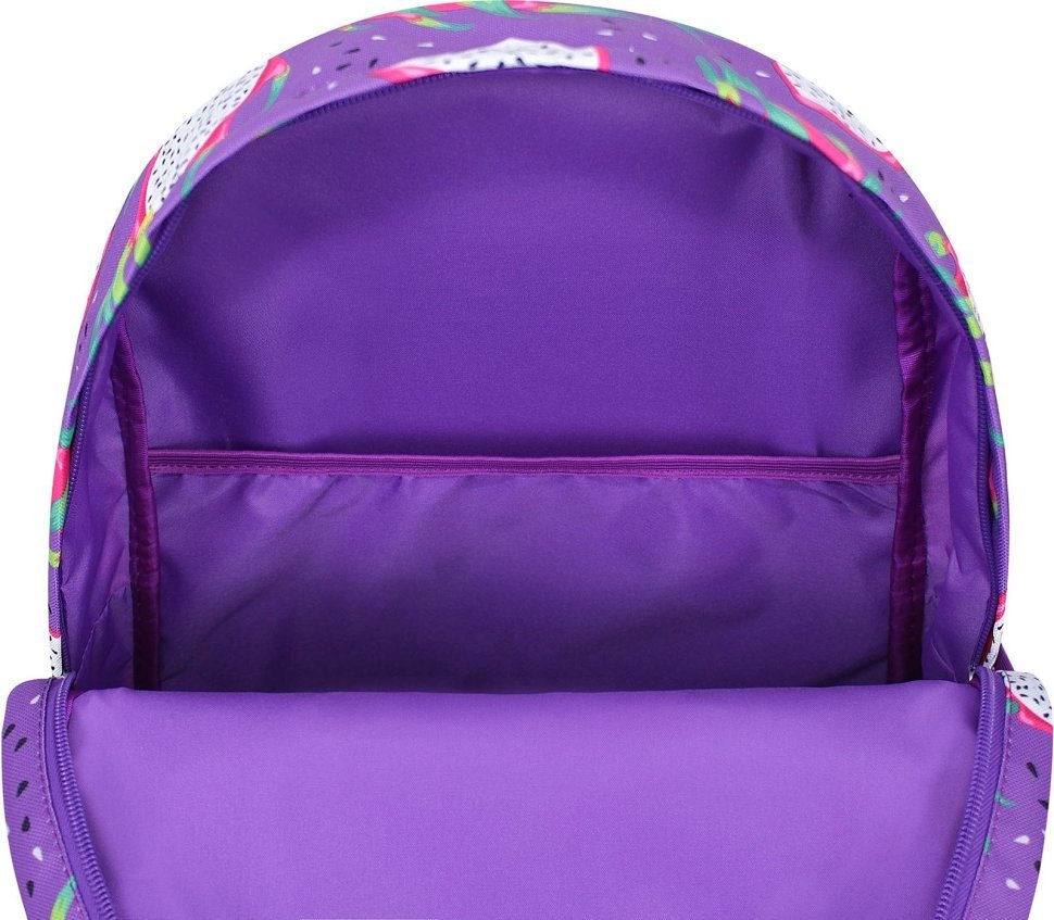 Яркий женский текстильный рюкзак для города с дизайнерским принтом Bagland (54047)