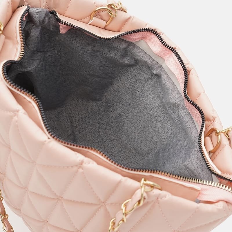 Стильная женская сумка из прочного кожзама Monsen 94647 розового цвета modnotak фото №5