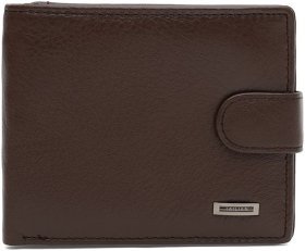 Класичний коричневий чоловічий гаманець з натуральної шкіри Tailian 65047