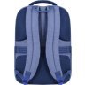 Синий мужской рюкзак из текстиля под ноутбук Bagland (55447) - 3