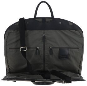 Мужской портплед из гладкой кожи для путешествий Ashwood K50 черного цвета 95447