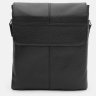 Мужская сумка планшет из натуральной фактурной кожи через плечо Borsa Leather черного цвета 96347 фото №2 Мужская сумка планшет из натуральной фактурной кожи через плечо Borsa Leather черного цвета 96347 modnotak фото - 2