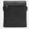 Мужская сумка планшет из натуральной фактурной кожи через плечо Borsa Leather черного цвета 96347 фото №3 Мужская сумка планшет из натуральной фактурной кожи через плечо Borsa Leather черного цвета 96347 modnotak фото - 3