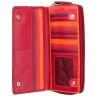Красно-бордовый женский кошелек крупного размера из натуральной кожи высокого качества Visconti Honolulu 68747 - 11