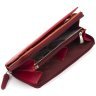 Червоно-бордовий жіночий гаманець великого розміру з натуральної шкіри високої якості Visconti Honolulu 68747 - 6