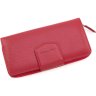 Червоний жіночий гаманець великого розміру з зернистою шкіри Tony Bellucci (10860) - 3
