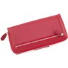 Красный женский кошелек большого размера из зернистой кожи Tony Bellucci (10860) - 4
