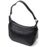 Чорна жіноча сумка з натуральної шкіри з однією лямкою Vintage 2422411 - 2