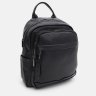 Жіночий рюкзак з екошкіри в класичному чорному кольорі Monsen 71848 - 2