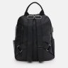 Жіночий рюкзак з екошкіри в класичному чорному кольорі Monsen 71848 - 4