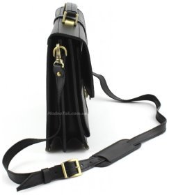 Классический портфель из натуральной кожи для делового мужчины Старинная Италия (10410)