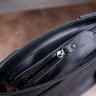 Класична наплічна чоловіча сумка чорного кольору VINTAGE STYLE (14850) - 7