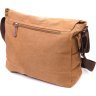 Руда чоловіча сумка для ноутбука з клапаном із текстилю Vintage (2421242) - 2