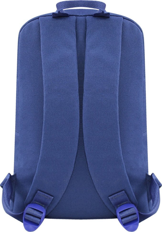 Місткий рюкзак синього кольору з текстилю Bagland (52748)