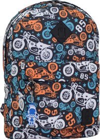 Різнокольоровий текстильний рюкзак для хлопчиків з принтом Bagland (53348)