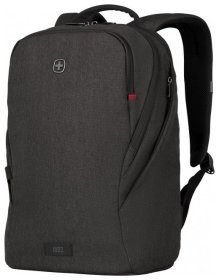 Компактний рюкзак на кожен день із міцного текстилю з відділенням для ноутбука до 16" Wenger MX Light сірого кольору 103548