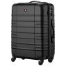 Валіза Wenger, Amplar, середня, пластик, 4 колеса, чорна modnotak фото - 3