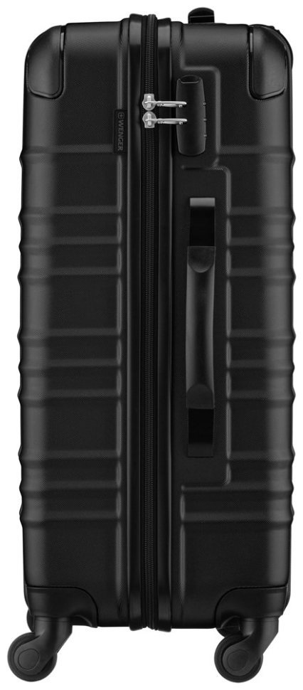 Валіза Wenger, Amplar, середня, пластик, 4 колеса, чорна modnotak фото №6