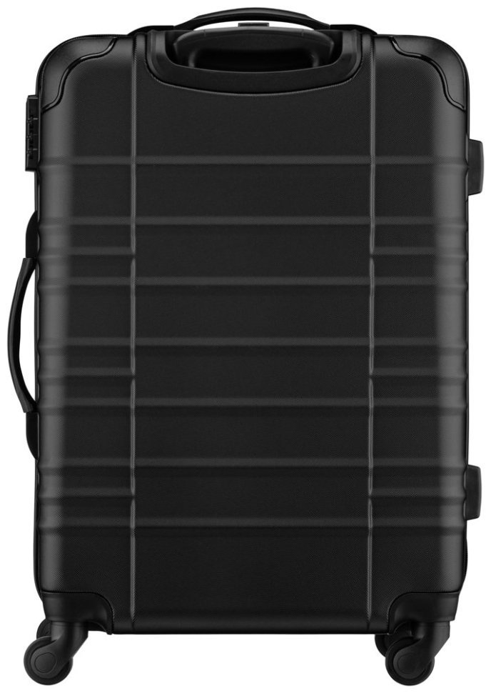 Валіза Wenger, Amplar, середня, пластик, 4 колеса, чорна modnotak фото №7