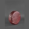 Бордова сумка-рюкзак круглої форми з натуральної шкіри BlankNote Maxi (12729) - 5
