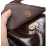 Коричневая мужская сумка через плечо из качественной кожи Vintage (20097) - 6