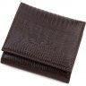 Кожаный кошелек коричневого цвета из натуральной кожи с тиснением Tony Bellucci (10775) - 3