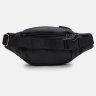 Велика сумка на пояс із натуральної фактурної шкіри для чоловіків Borsa Leather 104548 чорного кольору фото №2 Велика сумка на пояс із натуральної фактурної шкіри для чоловіків Borsa Leather 104548 чорного кольору modnotak фото - 2