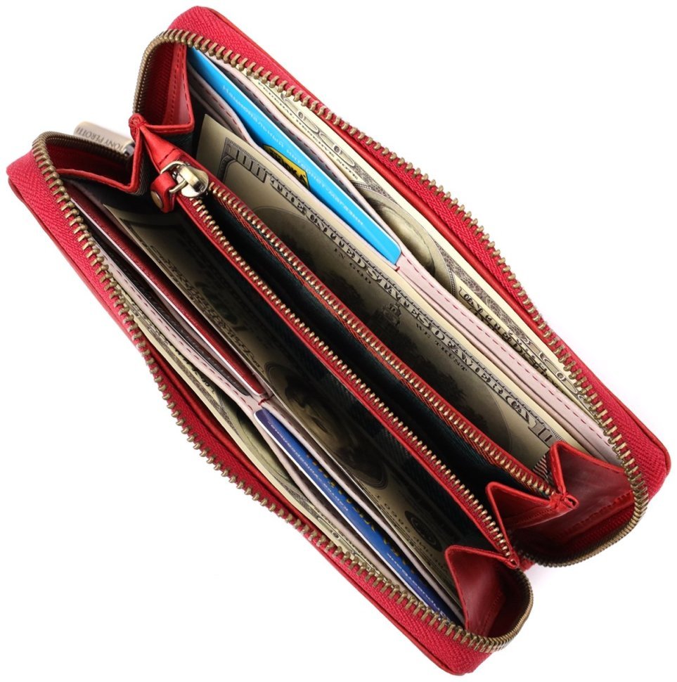 Классическая женская сумка среднего размера из черной кожи KARYA (2420834) фото №18 Классическая женская сумка среднего размера из черной кожи KARYA (2420834) modnotak фото №18