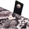Жіночий гаманець із натуральної фактурної шкіри під змію KARYA (2421034) - 3