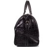 Черная дорожная сумка на молнии из натуральной кожи Desisan (505-111) - 3