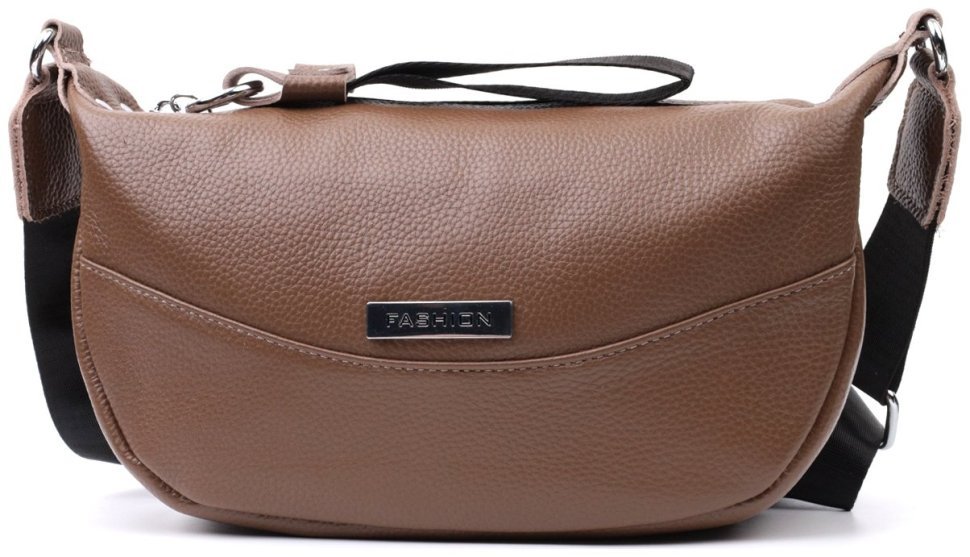 Кожаная женская сумка через плечо Vintage 94848 коричневого цвета modnotak фото №6