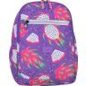 Яскравий текстильний рюкзак для дівчаток з принтом Bagland (55348) - 1