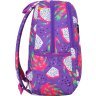 Яркий текстильный рюкзак для девочек с принтом Bagland (55348) - 2