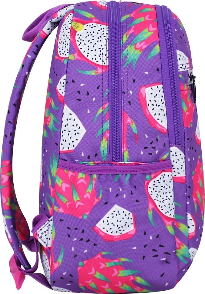 Яскравий текстильний рюкзак для дівчаток з принтом Bagland (55348)