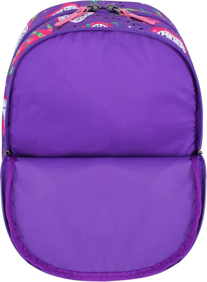 Яркий текстильный рюкзак для девочек с принтом Bagland (55348)