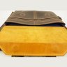 Чоловіча сумка вантажного стилю з яскравою вставкою VATTO (11690) - 9